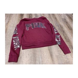 VS PINK BLING SPARKLY SWEATSHIRT